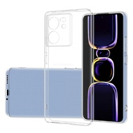 Casing For Xiaomi 13T pro 13 T 13tpro 13pro 13lite 13Ultra Xiaomi13t pro Xiaomi13tpro 2023 Phone Case Transparent Clear TPU Shockproof Casing Protection Anti-fall Back Cover