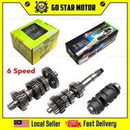 YAMAHA Y15 Y15ZR YSUKU 6S 6 SPEED RACING GEAR SET GEAR BOX RACING SET / RACING GEARBOX COMPLETE W/SH