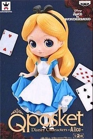 Banpresto Qposket Q Posket QP 愛麗絲夢遊仙境 Alice in Wounderland 行版 靘盒 (A款)