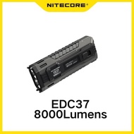 NITECORE EDC37 Ultimate Tactical EDC Flashight 8000 Lumens 18W USB-C Rechargeable Troch Light Built-