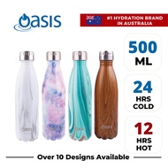 Oasis Stainless Steel Insulated Water Bottle 500ML (Pattern) (1)