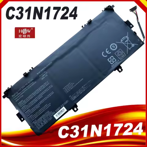 C31N1724 Laptop Battery for ASUS ZenBook 13 UX331FA UX331FAL UX331U UX331UAL UX331UN U3100FAL 11.55V