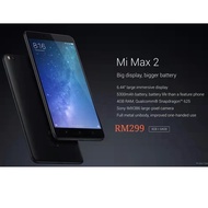 Xiaomi Mi MAX 2 6.5inch Biger screen 5300MAH 4GB RAM/64GB ROM 4G LTE***USED PHONE***