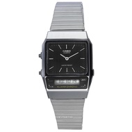 Casio Vintage Analog Digital Black Dial Quartz AQ-800E-1A AQ800E-1 Unisex Watch