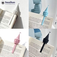 HUAIHAO Creative 3D Printed Magic Castle Bookmarks Novelty Art Ornament Page Marker Handmade Station