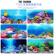 Wallpaper Aquarium 40cmx80cm/Background Wallpaper bolak-balik motif random ya seperti di gambar
