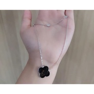 PUTIH White Gold Pendant Necklace set Kdr375