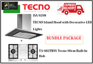 TECNO HOOD AND HOB BUNDLE PACKAGE FOR (ISA 9298 &amp; TA 982TRSV) / FREE EXPRESS DELIVERY