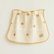 韓國Chezbebe 奶黃小虎刺繡汽車遮陽簾