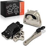 Frankberg 2 x Engine Mounts + 1 x Transmission Bearing Front Right Rear Compatible with A3 8P1 C.a.d