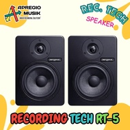Recording Tech RT5 RT 5 Sepasang Speaker Flat Monitori Recording