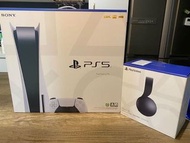 PS5 光碟版 全新 連PlayStation Pulse 3D耳機