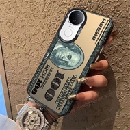 เคส Vivo V50 เคส Vivo V50 Lite เคสโทรศัพท์มือถือธนบัตรดอลลาร์สหรัฐ เคสกันกระแทก แข็ง ครอบคลุมทุกด้าน