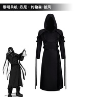 Dead by Daylight Danny Johnson The Killer Cosplay Costume Cloak Cape Bloodstained Outfit Anime Game 