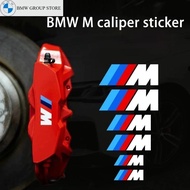 BMW GROUP M Caliper Stickers Brake Wheel Hub Stickers For BMW E36 E39 E46 E60 E70 E90 E91 E92 F25 G2