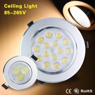 12/9/7/5 LED Ceiling Light 85-265V Ceiling Downlight LED Bulb Lamp Recessed Spot Light LED Driver For Home Decor Indoor Lighting