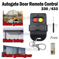 330MHz AutoGate Door Remote Control SMC5326 433MHz Auto Gate Wireless Remote Control copy 8dip chip(