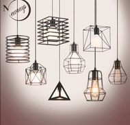 kap lampu minimalis , lampu gantung hias , lampu caffe , dekorasi lampu ruangan