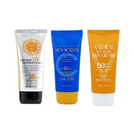 3W Clinic Intensive UV Sun Block Cream / Collagen Sunscreen / Natural Vita Moist Sun Cream 70ml