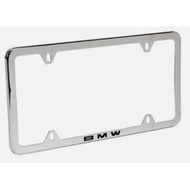 BMW Laser Slimline License Plate Frames/Polished Stainless Steel