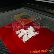 Transparent Mica Ballot Box – Lottery Ballot Box, Suggestion Box, Select Bottle