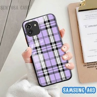 Softcase Glass Kaca SAMSUNG A03 - Casing hp SAMSUNG A03 [ S66 ].