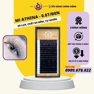 Super soft EYELASH extensions, 16 line welded silk eyelashes - ATHENA, 0.07T - J/B/C/D curve - easy 
