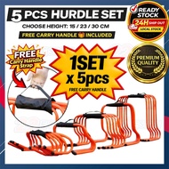 Premium Agility Hurdle Set Football Training Hurdle (1SET x 5pcs)