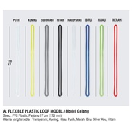 AnekaTool Luggage Business Card Loop Strap TAG Luggage Tag