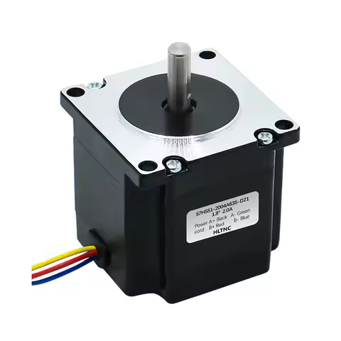 HLTNC 57*51 Stepper De Passo Motor Kit Para Router Cnc Con Motores Nema 23 Rpm 2a 6.35mm shaft Mount