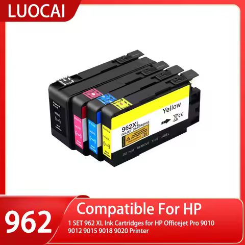 1 SET 962 XL Ink Cartridges for HP Officejet Pro 9010 9012 9015 9018 9020 Printer