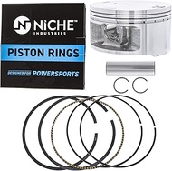 NICHE Piston Kit For 2001-2008 Yamaha Rhino Raptor Grizzly 660 YFM660R YFM660F 2C6-11638-00-00 2C6-1