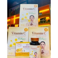(COMBO 3 Boxes) VITAMIN C Collagen Nano Pill Health Protection Food - Box Of 30 Tablets