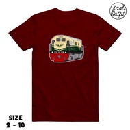 Children's Train T-Shirt CC201 Livery Vintage Color Free Name