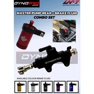 COMBO SET MASTER PUMP R1 14MM BRAND DYNOPRO AND BRAKE FLUID STONEPRO UNIVERSAL FOR  Y15 LCV8 Y16 LC5