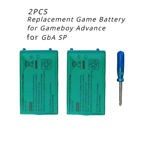 Replacement Game Battery For Nintendo Gameboy Advance GBA SP 850mAh Li-ion