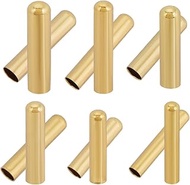 GORGECRAFT Pack of 120 6 Sizes Metal Shoelace Tips Column Cords End Gold Aglet Repair Shoelaces Head