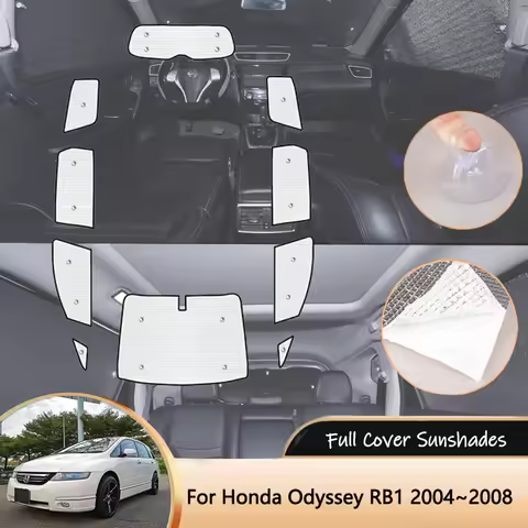 For Honda Odyssey RB1 RB2 MK3 3th 3Gen International 2004~2008 2005 Full Coverage Sunshade Sun Prote