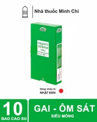 Bao cao su Sagami Green gai toàn thân ôm sát Hộp 10c