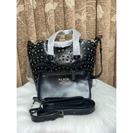 Alaia Tote Bag (Mini) - Black