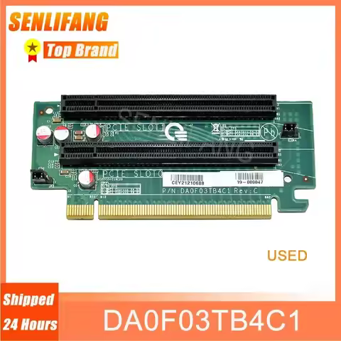 DA0F03TB4C1 Well Tested PCIe Extension Converter Used PCI-E 16X Expansion Card 2U Graphics Adapter C