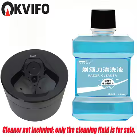 KVIFO 1 Bottle Quick Clean Pod Replacement cleaning solution for Philips Norelco Quick Clean pods Ju