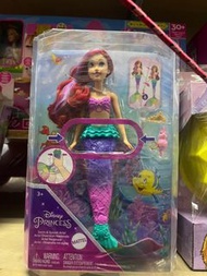 迪士尼公主-愛麗兒公主游泳變身組 小美人魚 家家酒 娃娃 芭比 尾巴可動