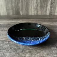 Japanese ceramics - vintage style enameled dipping plate JP-DIA-TRANGMEN-TRON--B374
