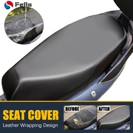 Waterproof Dustproof Rainproof Sunscreen Motorcycle Cushion / PU Leather Seat Cover for Motorcycles Bicycles Electric Scooters / Black Motorcycle Seat Cover / Moto Seat Accessories