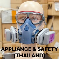 ⚡สินค้าพร้อมส่ง⚡3M™หน้ากากป้องกัน☣️มั่นใจได้💯% รุ่นจัดเต็ม 6800 7502 6502QL 6200+filter6001+อแดปเตอร