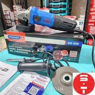 MESIN DG850 HAND GRINDING MACHINE angle GRINDER 850 W WATT 4" HEAVY DUTY H&L HL PREMIER DG 850