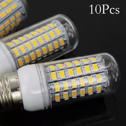10X Led Corn Light Bulbs 5730 Smd 220V Led Bulb E27 For Home E14 Gu10 E12 B22 G9 3 Color Lamp Cool W