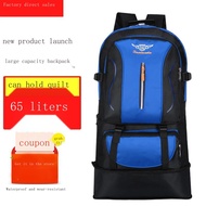 Beg galas berkapasiti besar 65L kalis air baru lelaki luar gunung perjalanan sukan rekreasi beg seko