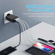 65W 充電器轉接器 2 個 3.1A USB 多口充電頭 PD15，20W+QC3.0 USB A 壁插充電器 2ndckp dmeckp 65W Charger Adapter 2 3.1A US